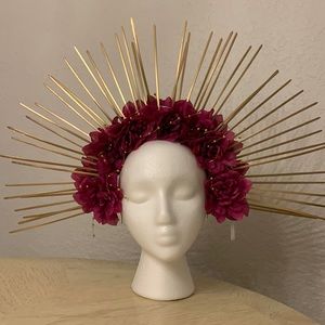 Dia de Los Muertos Handmade Crown
